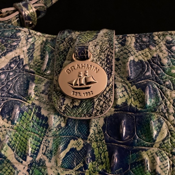 Brahmin Green Viper Bag - Picture 6 of 16